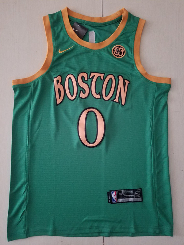 Men Boston Celtics #0 Tatum Green Nike 2025 NBA Jersey style 5->boston celtics->NBA Jersey